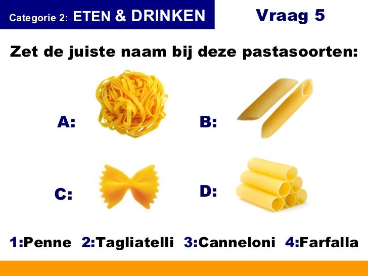 quiz over eten en drinken quiz over eten en drinken